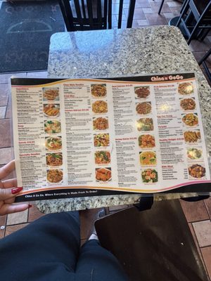 Menu photo 2 China A Go Go Las Vegas, NV Menu photo 2 China A Go Go Las Vegas, NV