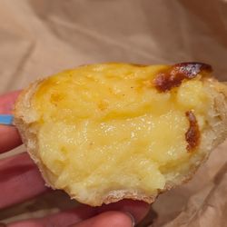 Nata - Inside of the pastel de nata