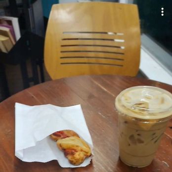 Panama Bay Coffee - A warm, sweet strawberry twist pastry and a delicious, blanced, semi sweet vanilla oatmilk iced latte. - Coffee & Tea Near Me - Vallejo, California Panama Bay Coffee - A warm, sweet strawberry twist pastry and a delicious, blanced, semi sweet vanilla oatmilk iced latte. - Coffee & Tea Near Me - Vallejo, California