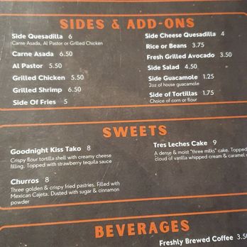 Takos and Beer - Kid's menu and extras - Tacos Near Me - Yuma, Arizona Takos and Beer - Kid's menu and extras - Tacos Near Me - Yuma, Arizona