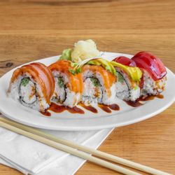 Rainbow Roll 5pcs