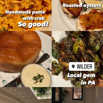 Wilder - We are visiting from New York / NJ area. The food, decor and vibes were impressive! I'm glad I read the Yelp reviews and came here - Pizza Near Me - Philadelphia, Pennsylvania