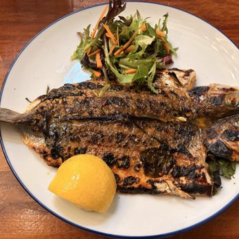 Basta Restaurant - Whole grilled branzino - Italian Near Me - Agoura Hills, California