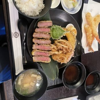Chamon - A5 wagu steak tempura plate - Japanese Near Me - Las Vegas, Nevada Chamon - A5 wagu steak tempura plate - Japanese Near Me - Las Vegas, Nevada