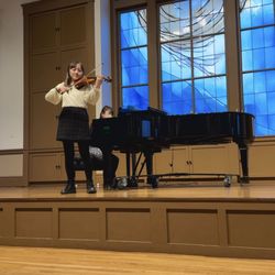 Violin and Piano Studio - Winter Students Recital 2022