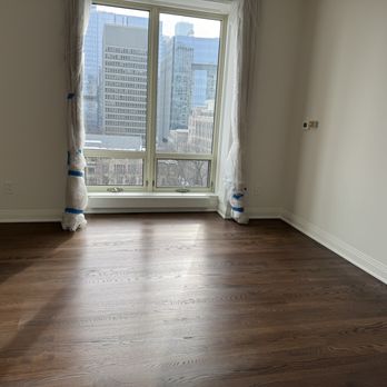 GC Floor Sanding - Floor refinish by GC floor in high-rise. - Flooring Near Me - Chicago, Illinois