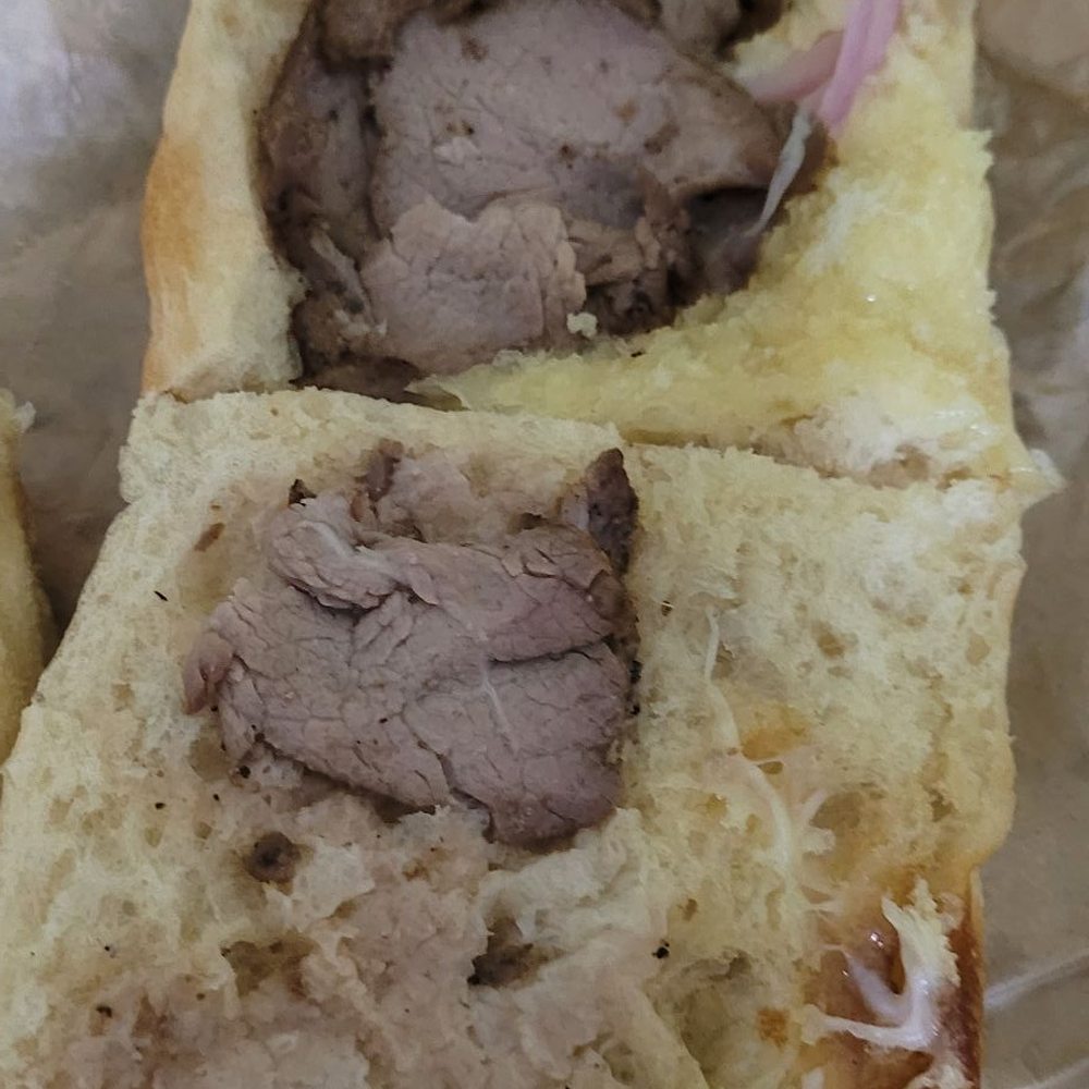 Panera Bread - Steak and White Cheddar. First photo is what's advertised, 2nd and 3rd is what you get. - Sandwiches Near Me - Hampton, Virginia