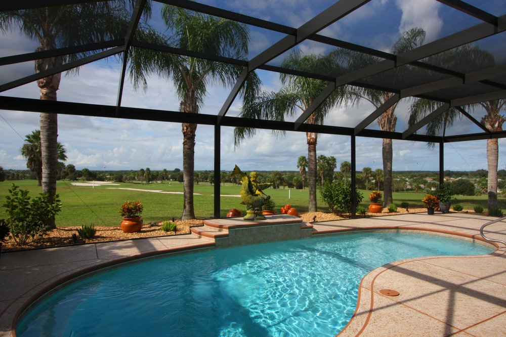 Slide of White Aluminum and Windows