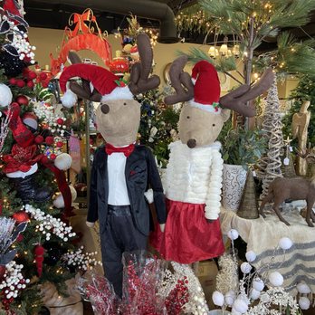 Santa's Christmas Shoppe - Reindeer Couple - Christmas Trees Near Me - Bakersfield, California