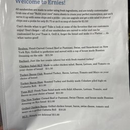 Menu Menu