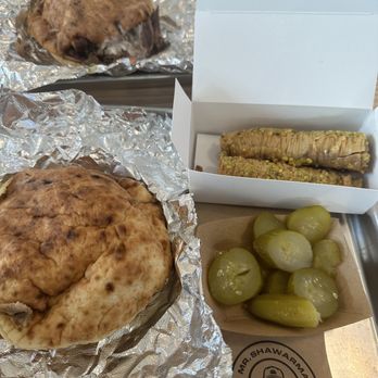 Mr Shawarma - Chicken/Beef & Beef/ Lamb Shawarma Pita with Baklava - Mediterranean Near Me - Virginia Beach, Virginia Mr Shawarma - Chicken/Beef & Beef/ Lamb Shawarma Pita with Baklava - Mediterranean Near Me - Virginia Beach, Virginia