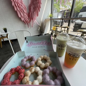 Bober Tea & Mochi Dough - Mochi donuts: taro, watermelon, salted caramel, horchata - Bubble Tea Near Me - Minneapolis, Minnesota Bober Tea & Mochi Dough - Mochi donuts: taro, watermelon, salted caramel, horchata - Bubble Tea Near Me - Minneapolis, Minnesota