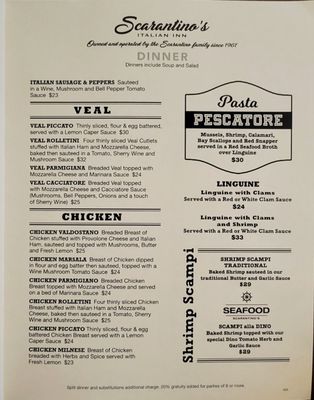 Menu photo 4 Scarantino's Italian Inn Glendale, CA Menu photo 4 Scarantino's Italian Inn Glendale, CA
