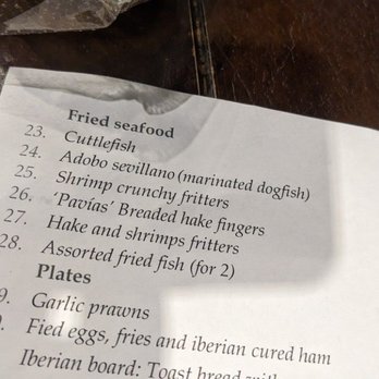 La Sacristía - The fish on the fried fish for two - Tapas Bars Near Me - Seville, SE La Sacristía - The fish on the fried fish for two - Tapas Bars Near Me - Seville, SE