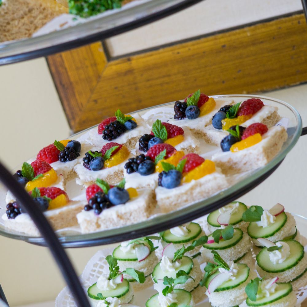 Parties By Panache - Beautiful and yummy tea sandwiches. - Caterers Near Me - Brea, California