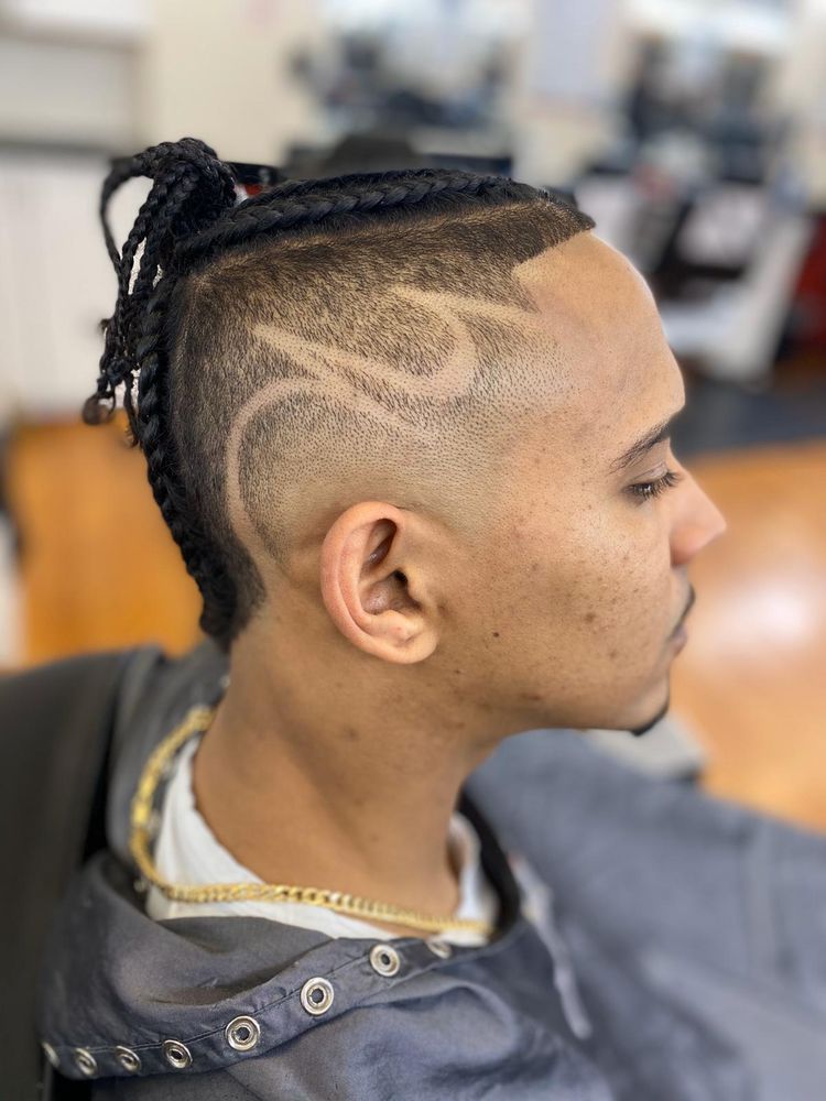 Latin Touch Barber Shop Logo