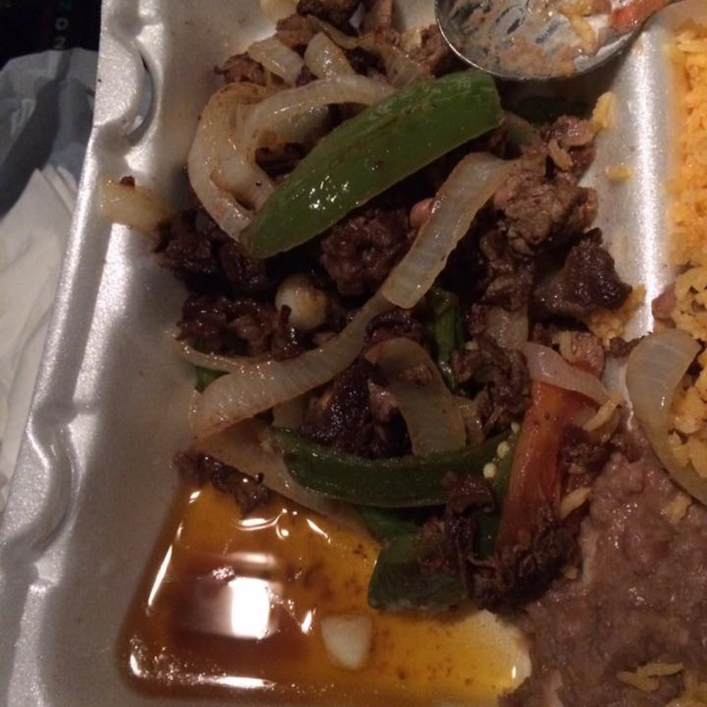 Azteca Grill & Bakery - This is disgusting, this is how my fajitas have been the last few times I have ordered them. It only takes a second to drain the grease... - Bakeries Near Me - Fallon, Nevada Azteca Grill & Bakery - This is disgusting, this is how my fajitas have been the last few times I have ordered them. It only takes a second to drain the grease... - Bakeries Near Me - Fallon, Nevada