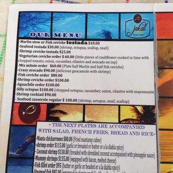 El Jakal - Seafood Near Me - Sayulita, NAY