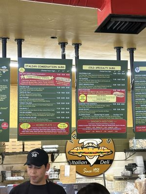 Menu photo 1 Frumentos Italian Deli Montebello, CA
