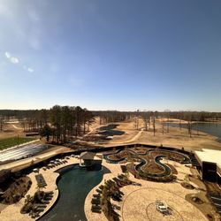 Sheraton Flowood The Refuge Hotel and Conference Center - Lazy River, pool and guest patio