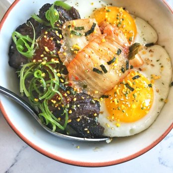 The Peached Tortilla - Korean Steak & Eggs Bowl* ** - Asian Fusion Near Me - Austin, Texas