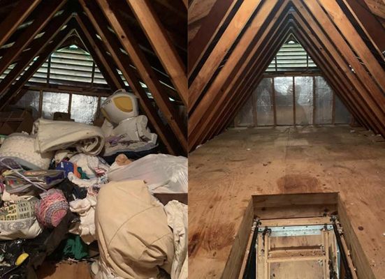 Reclaim Unused spaces - Right in time for spring and before new renovations let us help you rid of unwanted junk and reclaim unused spaces!