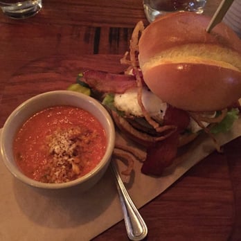 Tavern Hall - Tavern Burger + fried egg, and tomato soup - New American Near Me - Bellevue, Washington Tavern Hall - Tavern Burger + fried egg, and tomato soup - New American Near Me - Bellevue, Washington