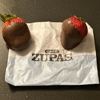 Café Zupas - Chocolate Dipped Strawberry - Salad Near Me - Syracuse, Utah