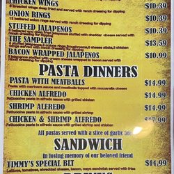 Old Ranch Steakhouse - Menu