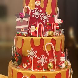 Sheryl's Sweet Creation - Christmas Cake