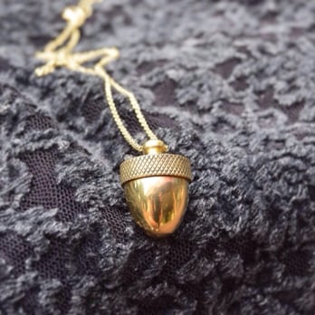Toxic - Acorn necklace opens up to reveal hidden compartment! www.PinkHouseBoutique.com #nola #acorn #frenchquarter - Women's Clothing Near Me - New Orleans, Louisiana Toxic - Acorn necklace opens up to reveal hidden compartment! www.PinkHouseBoutique.com #nola #acorn #frenchquarter - Women's Clothing Near Me - New Orleans, Louisiana