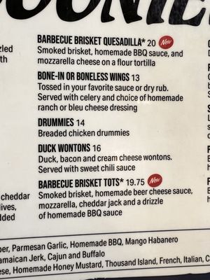 Menu photo 4 Boonies Bar & Grill Faribault, MN