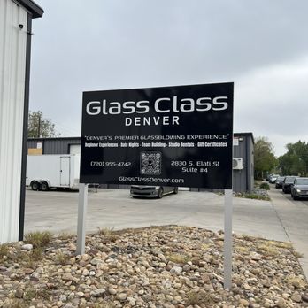Glass Class Denver - Sign - Glass Blowing Near Me - Englewood, Colorado