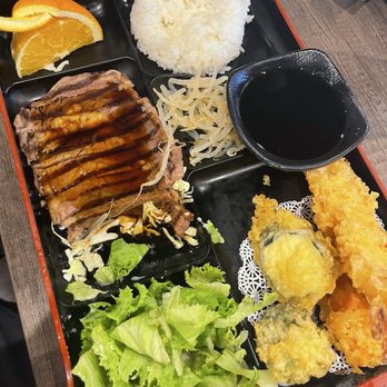 New Osaka Sushi - G. Tempura and Beef Teriyaki - Japanese Near Me - Sacramento, California New Osaka Sushi - G. Tempura and Beef Teriyaki - Japanese Near Me - Sacramento, California