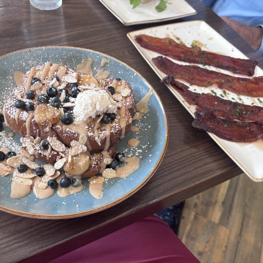First Watch - Banana brittle  French toast and million dollar bacon - Breakfast & Brunch Near Me - Melbourne, Florida