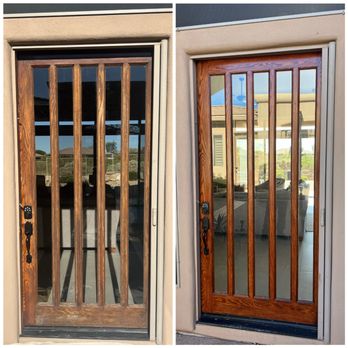Kreative Doors - Before and after - Refinishing Services Near Me Kreative Doors - Before and after - Refinishing Services Near Me