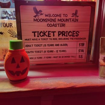 Moonshine Mountain Coaster - Amusement Parks Near Me - Gatlinburg, Tennessee