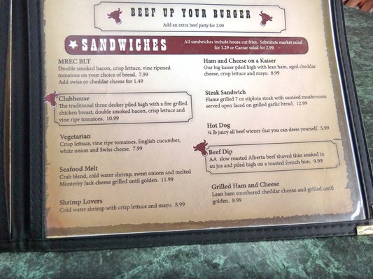 Menu photo 3 Ranch Pub & Grill Maple Ridge, BC Menu photo 3 Ranch Pub & Grill Maple Ridge, BC