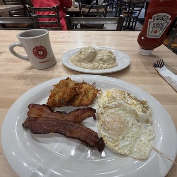 Maple Street Biscuit Company - The Retro Plate with biscuits and gravy - Breakfast & Brunch Near Me - Mansfield, Texas