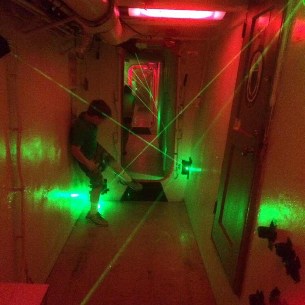 Nauticus - The Spy Ship adventure laser obstacle! - Museums Near Me - Norfolk, Virginia Nauticus - The Spy Ship adventure laser obstacle! - Museums Near Me - Norfolk, Virginia