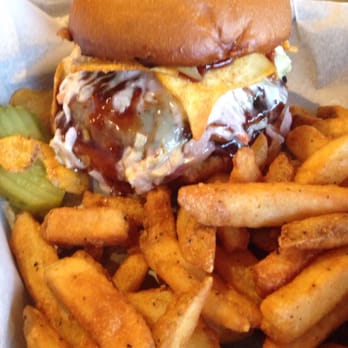 Hard Hat Cafe II - The couch potato burger. This burger gets 10 stars. It was amazing. Cooked perfectly - Bars Near Me - Wallingford, Connecticut Hard Hat Cafe II - The couch potato burger. This burger gets 10 stars. It was amazing. Cooked perfectly - Bars Near Me - Wallingford, Connecticut