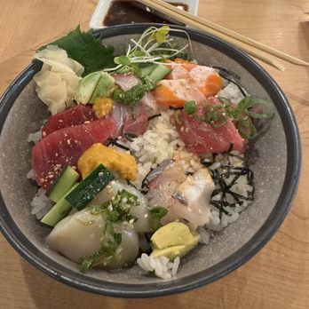 Nami Kaze - Special ordered a chirashi bowl. - Japanese Near Me - Honolulu, Hawaii Nami Kaze - Special ordered a chirashi bowl. - Japanese Near Me - Honolulu, Hawaii