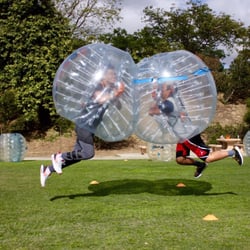 Best Bubble Soccer San Diego - The photo I shot during the game!