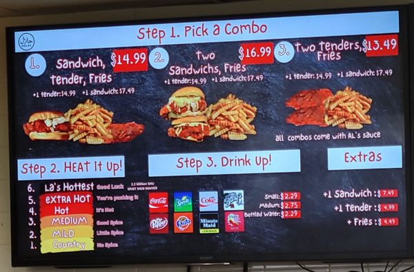 Menu photo 2 Al's Hot Chicken University Place, WA