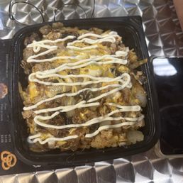 Chicken Philly Baked Potato