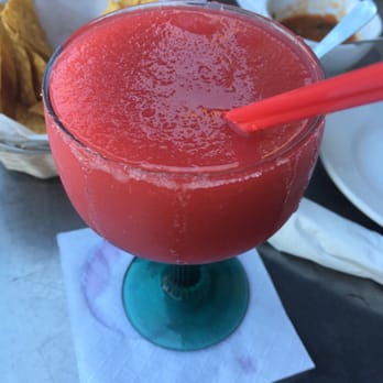 Pancho Pistolas - Frozen strawberry margarita- $6.95 - Mexican Near Me - Chicago, Illinois Pancho Pistolas - Frozen strawberry margarita- $6.95 - Mexican Near Me - Chicago, Illinois