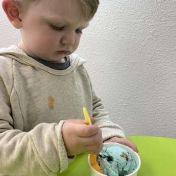Cool Cow Creamery - Cookie Monster - Ice Cream & Frozen Yogurt Near Me - Kemah, Texas