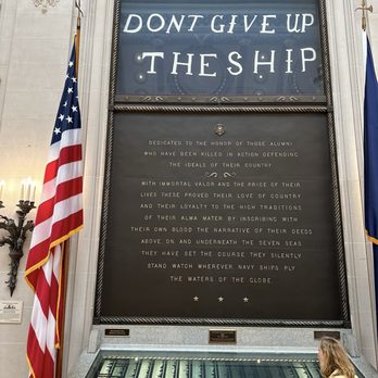 United States Naval Academy - Classic saying. Stay strong - Historical Tours Near Me - Annapolis, Maryland