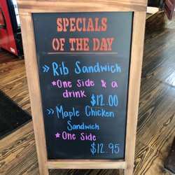 Cashiers Valley Smokehouse - Specials of the Day