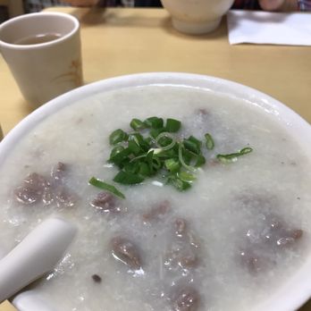 The Congee - ginger and scallion w/ beef congee - Chinese Near Me - Alhambra, California